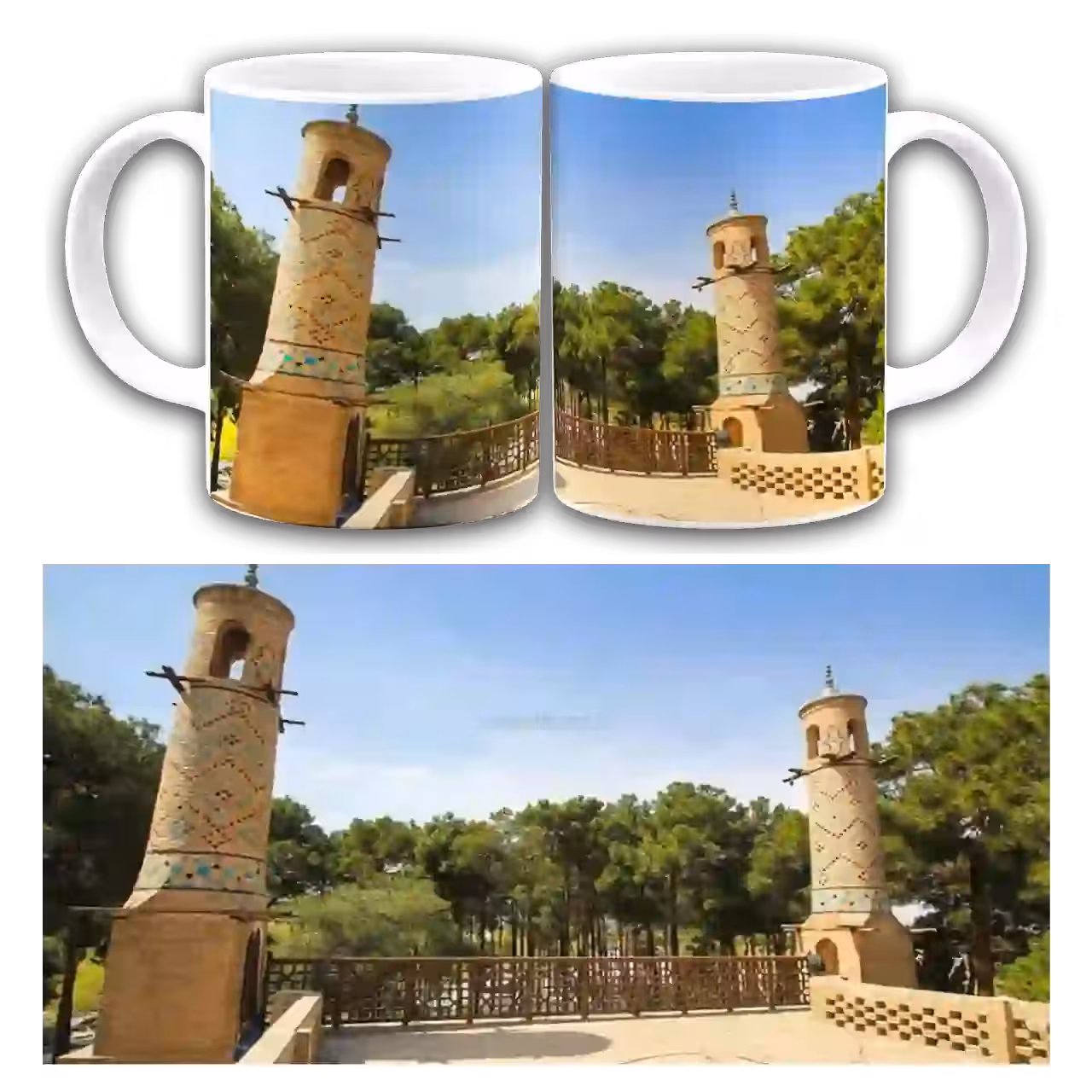 ماگ منار جنبان اصفهان مدل  P9