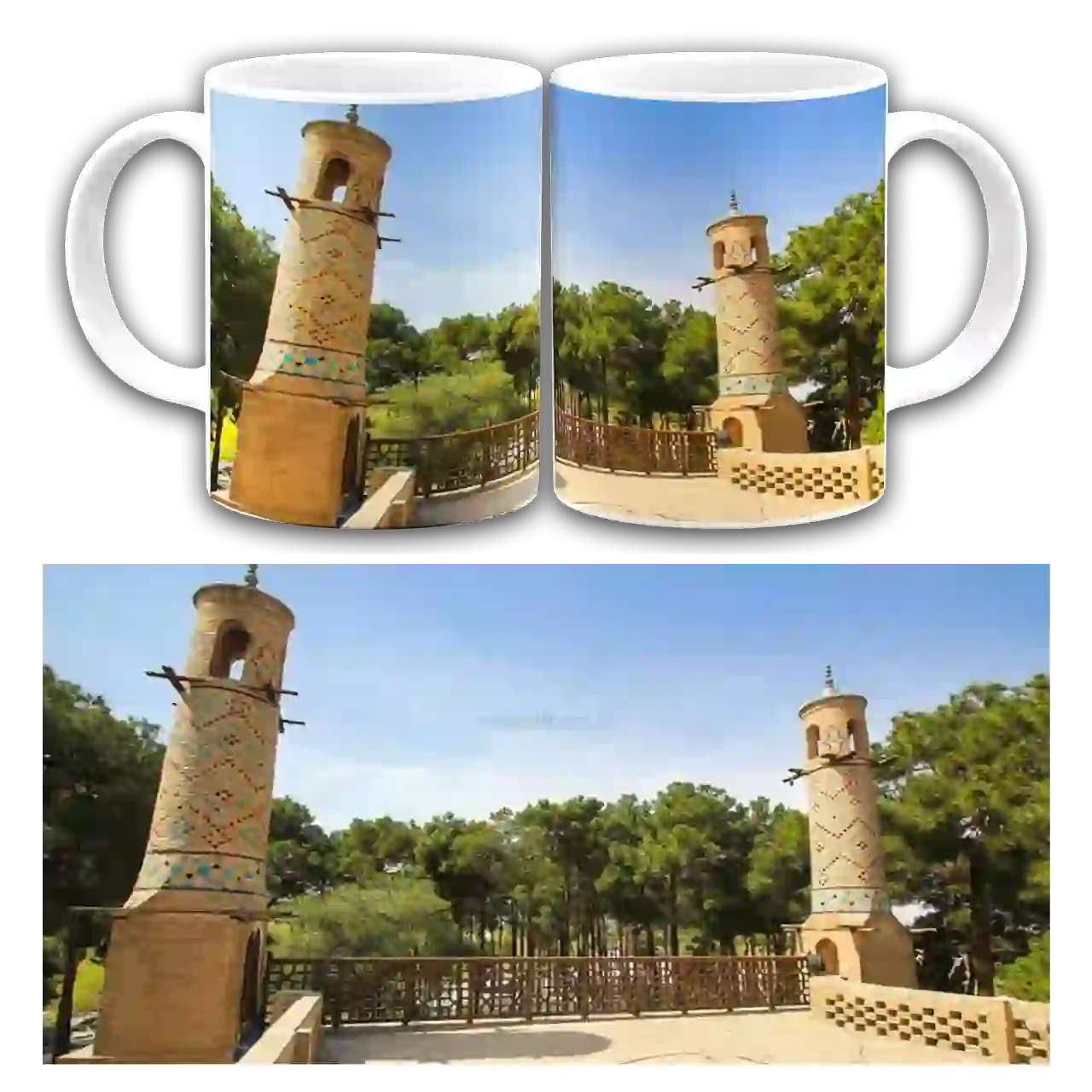 ماگ منار جنبان اصفهان مدل  P9