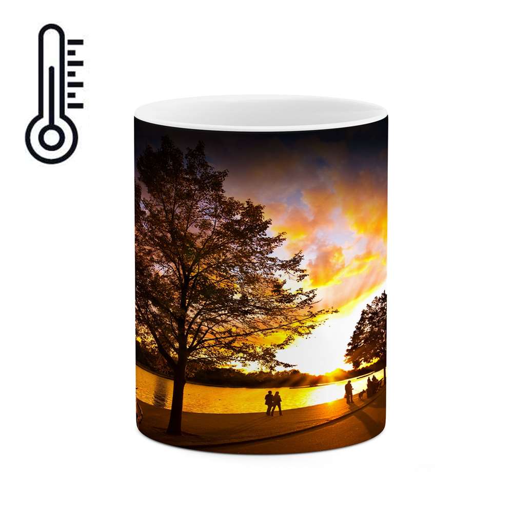 ماگ حرارتی طرح غروب مدل mgh11336