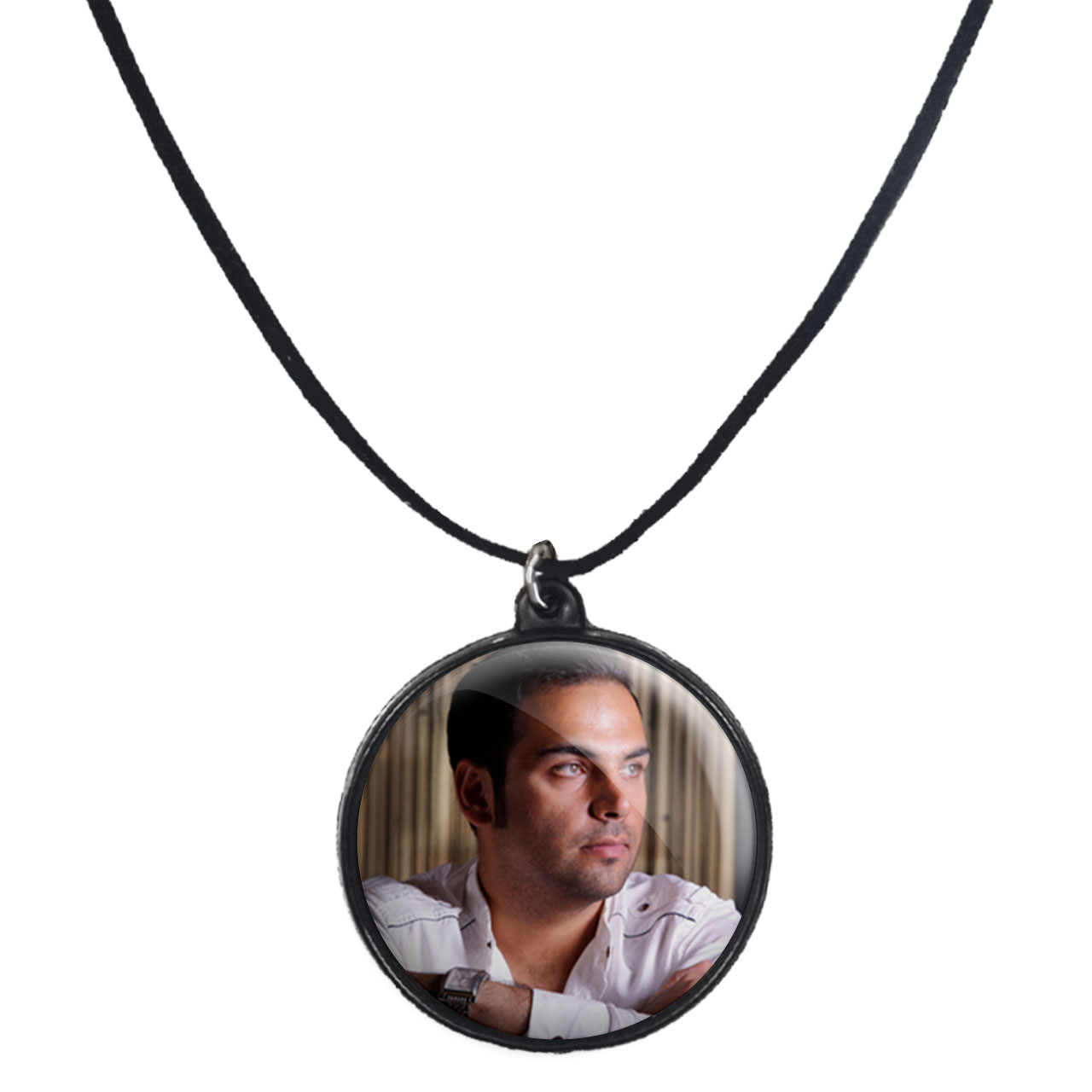 گردنبند پرمانه طرح احسان علیخانی کد pmb.20780 مدل دو طرفه