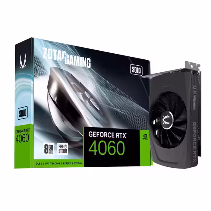 کارت گرافیک Zotac Gaming GeForce RTX 4060 Solo 8GB GDDR6 128Bit