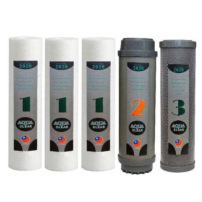  فیلتر دستگاه تصفیه کننده آب آکوآ کلیر مدل SUPERB FILTER - 6AM مجموعه 6 عددی