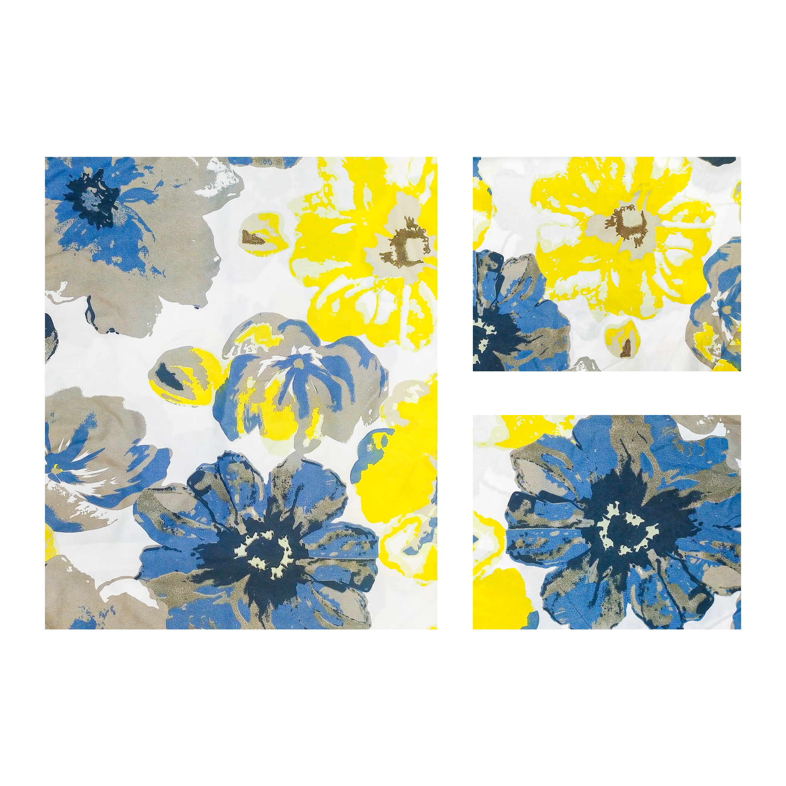 سرویس ملحفه آدنو مدل Poppy کد CH28 دونفره 3تکه