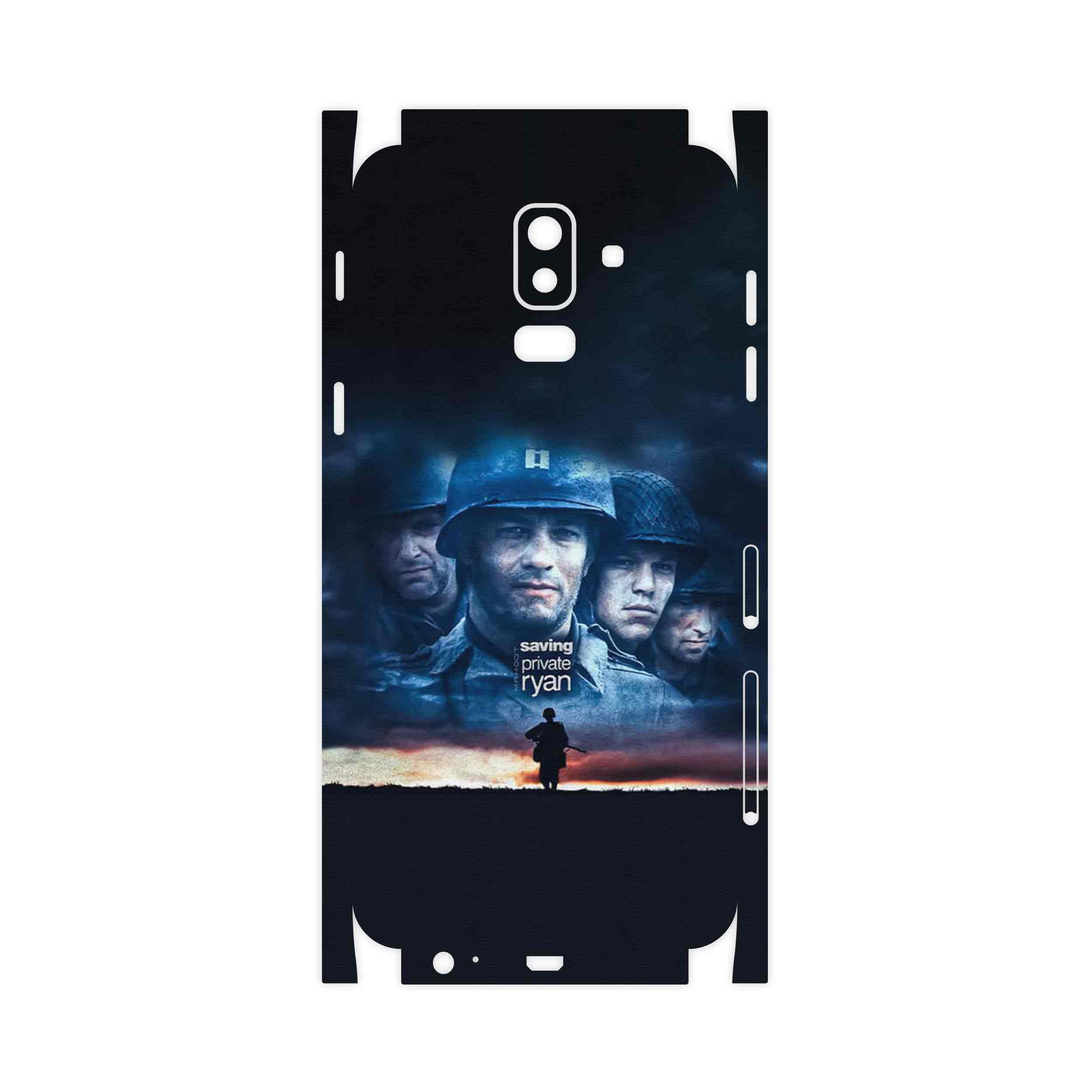 برچسب پوششی ماهوت مدل Saving Private Ryan-FullSkin مناسب برای گوشی موبایل سامسونگ Galaxy J8