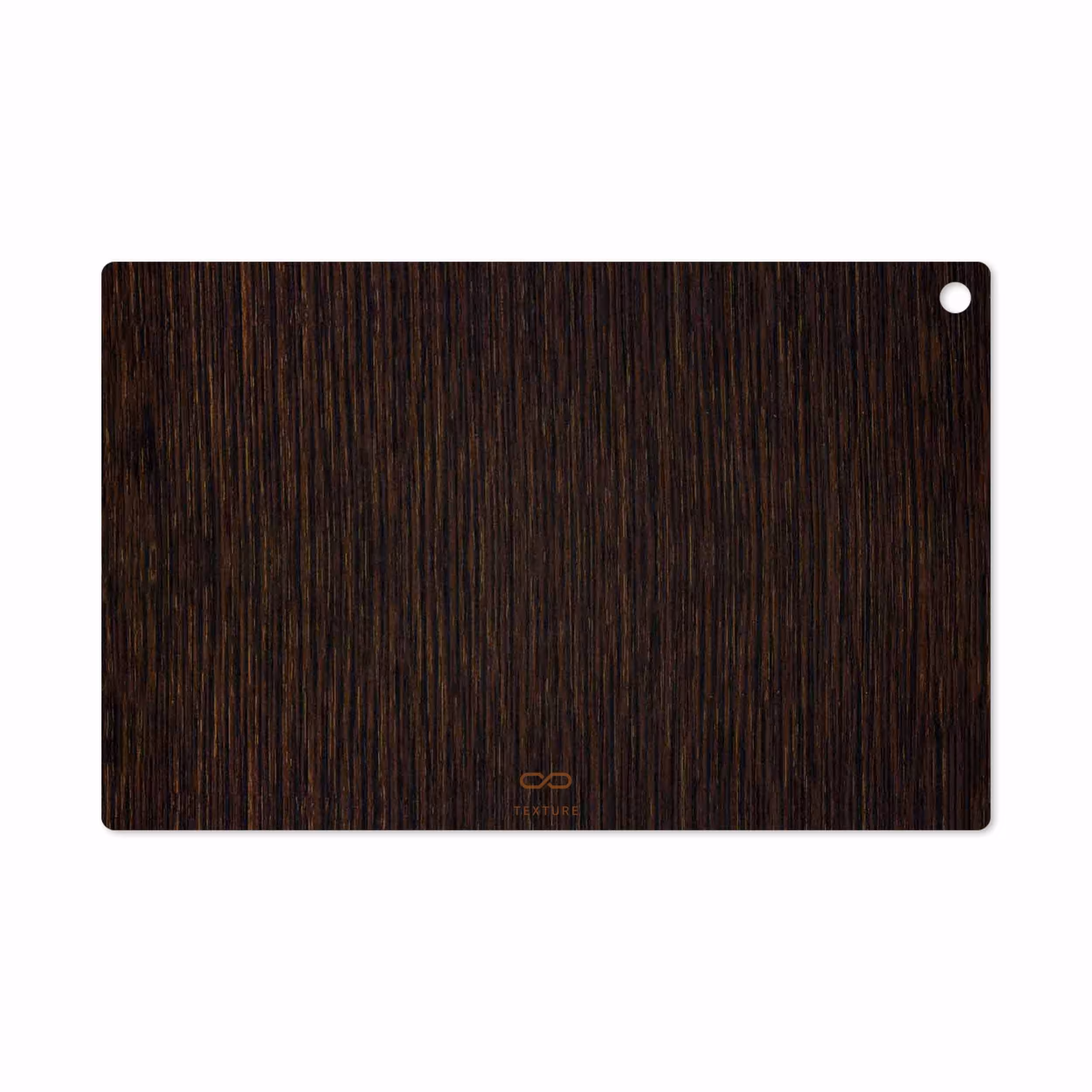 برچسب پوششی ماهوت مدل Dark-Gold-Stripes-Wood مناسب برای تبلت سونی Xperia Z2 Tablet LTE 2014