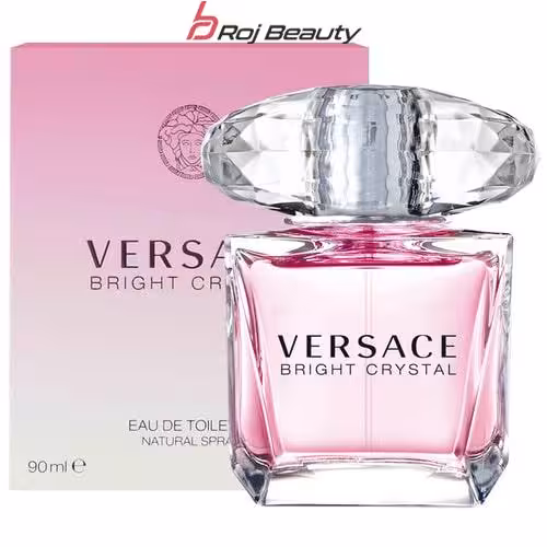 ادکلن ورساچه صورتی-برایت کریستال | Versace Bright Crystal