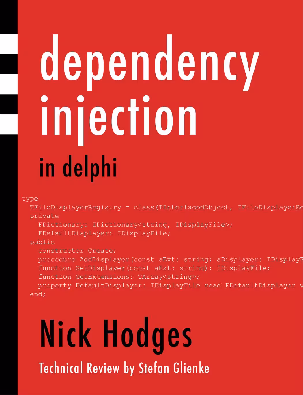 خرید و دانلود نسخه کامل کتاب Dependency Injection In Delphi