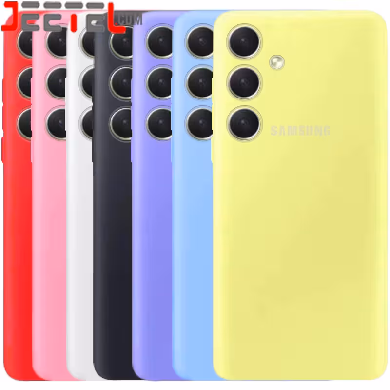 کاور سیلیکونی تک رنگ اورجینال Samsung Galaxy A34 مدل پاک کنی اصل (ساخت ویتنام)