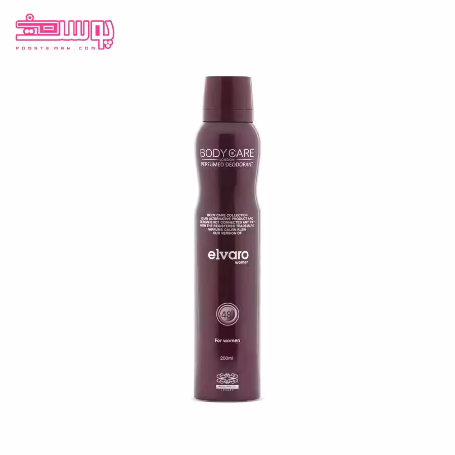 اسپری بدن زنانه بادی کر مدل ایفوریا حجم 200ml