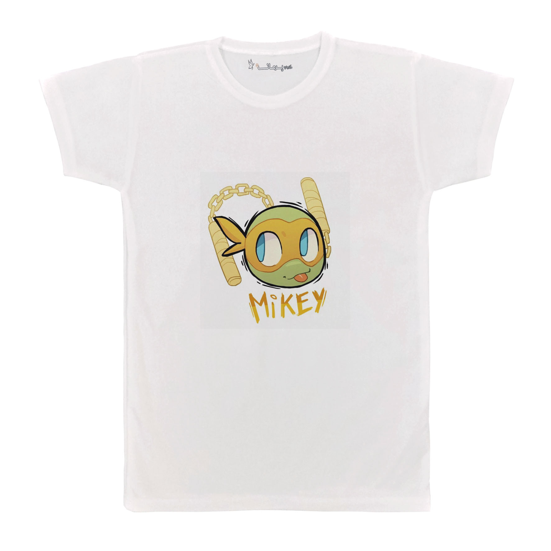 تی شرت آستین کوتاه  بچگانه پرمانه طرح لاکپشت های نینجا کد pmt.6663