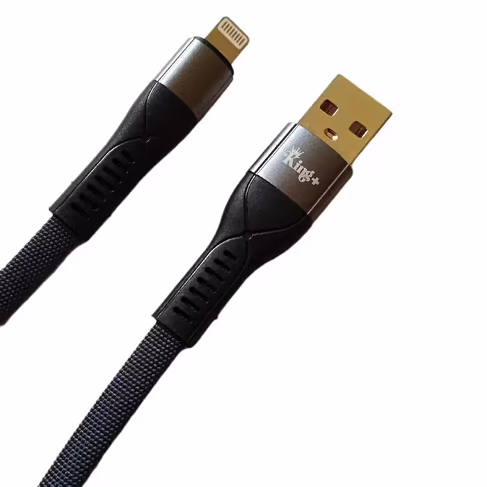 کابل تبدیل USB به لایتنینگ کینگ پلاس مدل HK-23 طول 1 متر