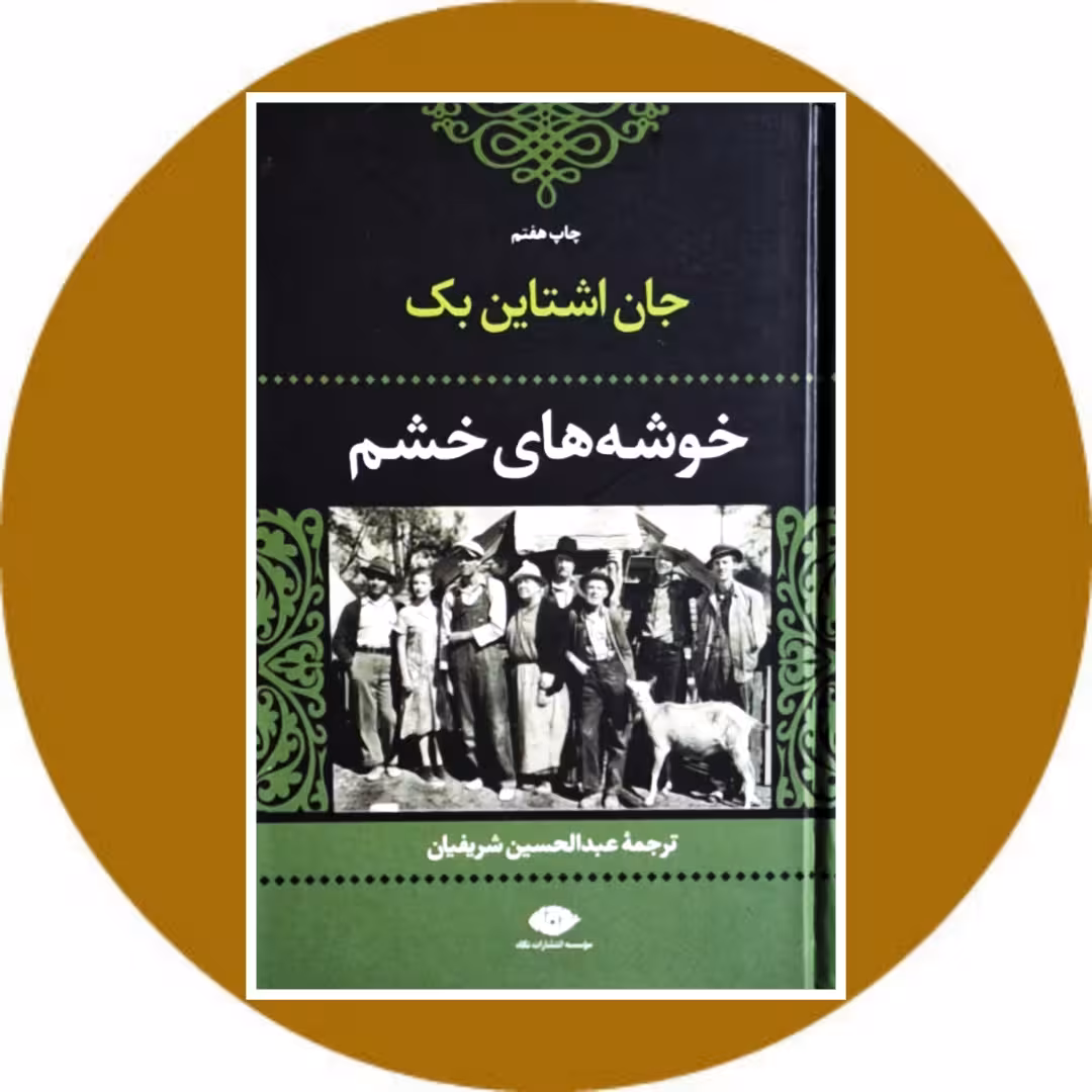 کتاب خوشه‌های خشم - خرید با تخفیف چهل درصد از کتاب دایره قهوه ای