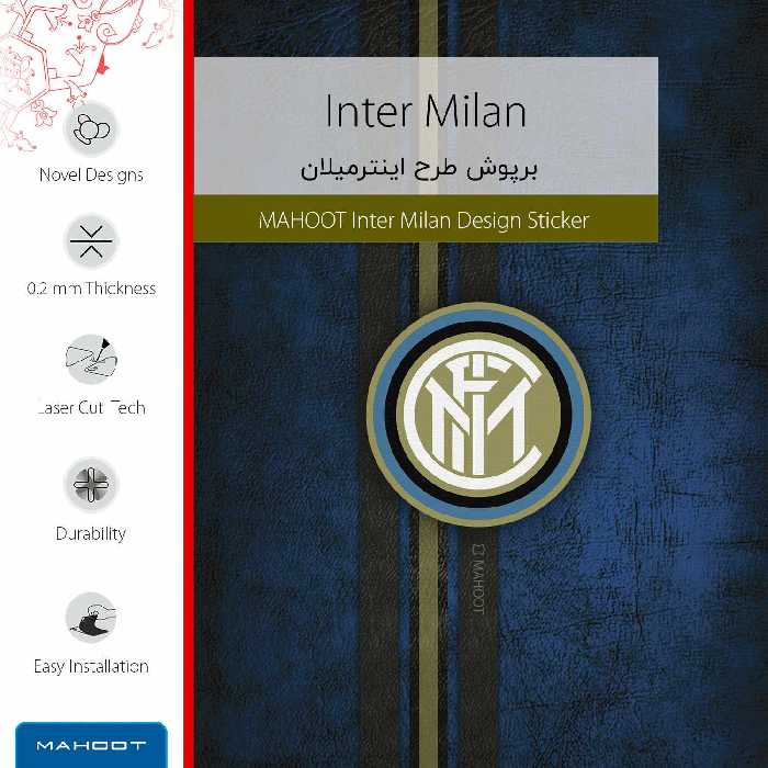برچسب پوششی ماهوت مدل Inter-Milan مناسب برای تبلت اپل iPad Air 2 2014 A1566