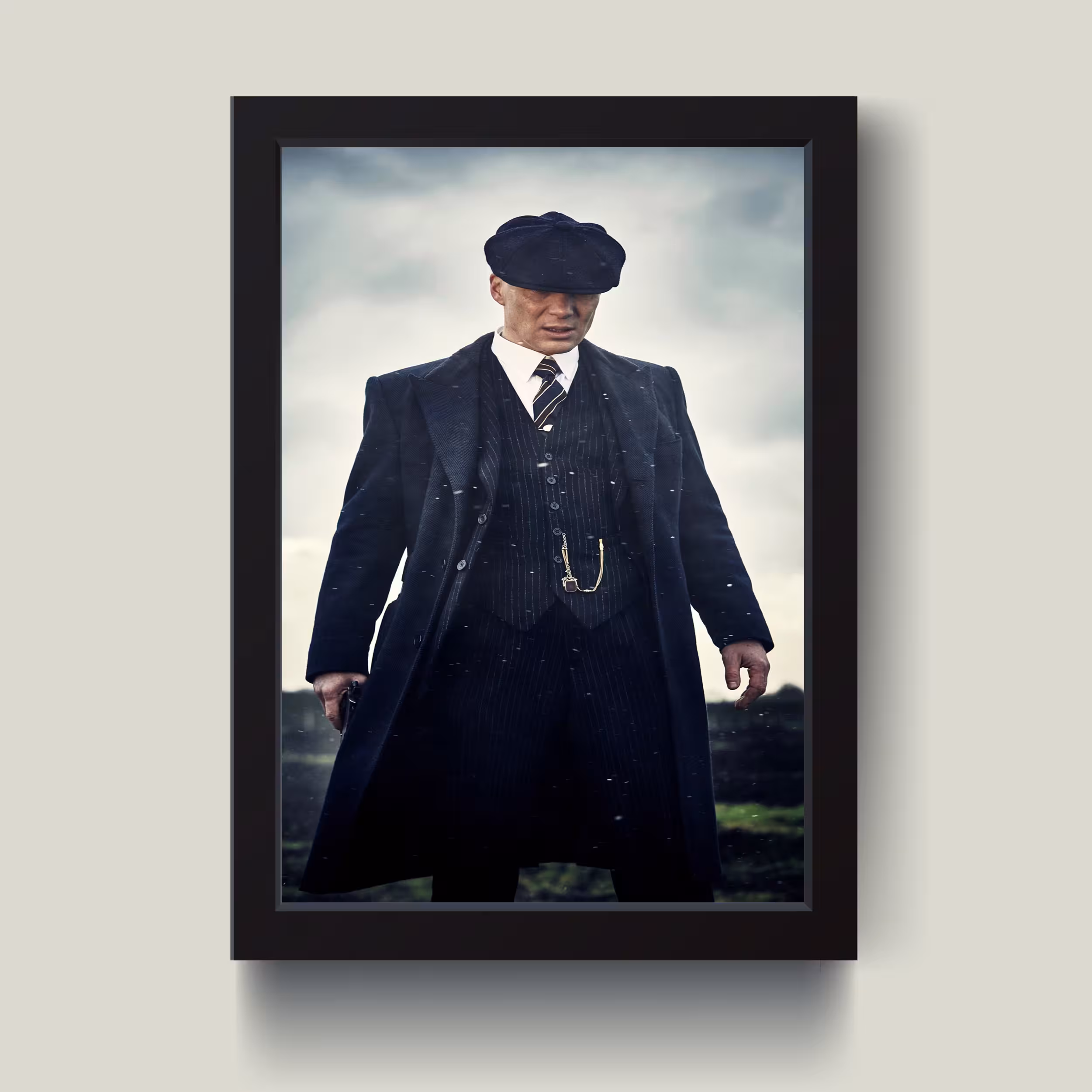 تابلو مدل دکوراتیو تام شلبی Peaky blinders کد G10-02