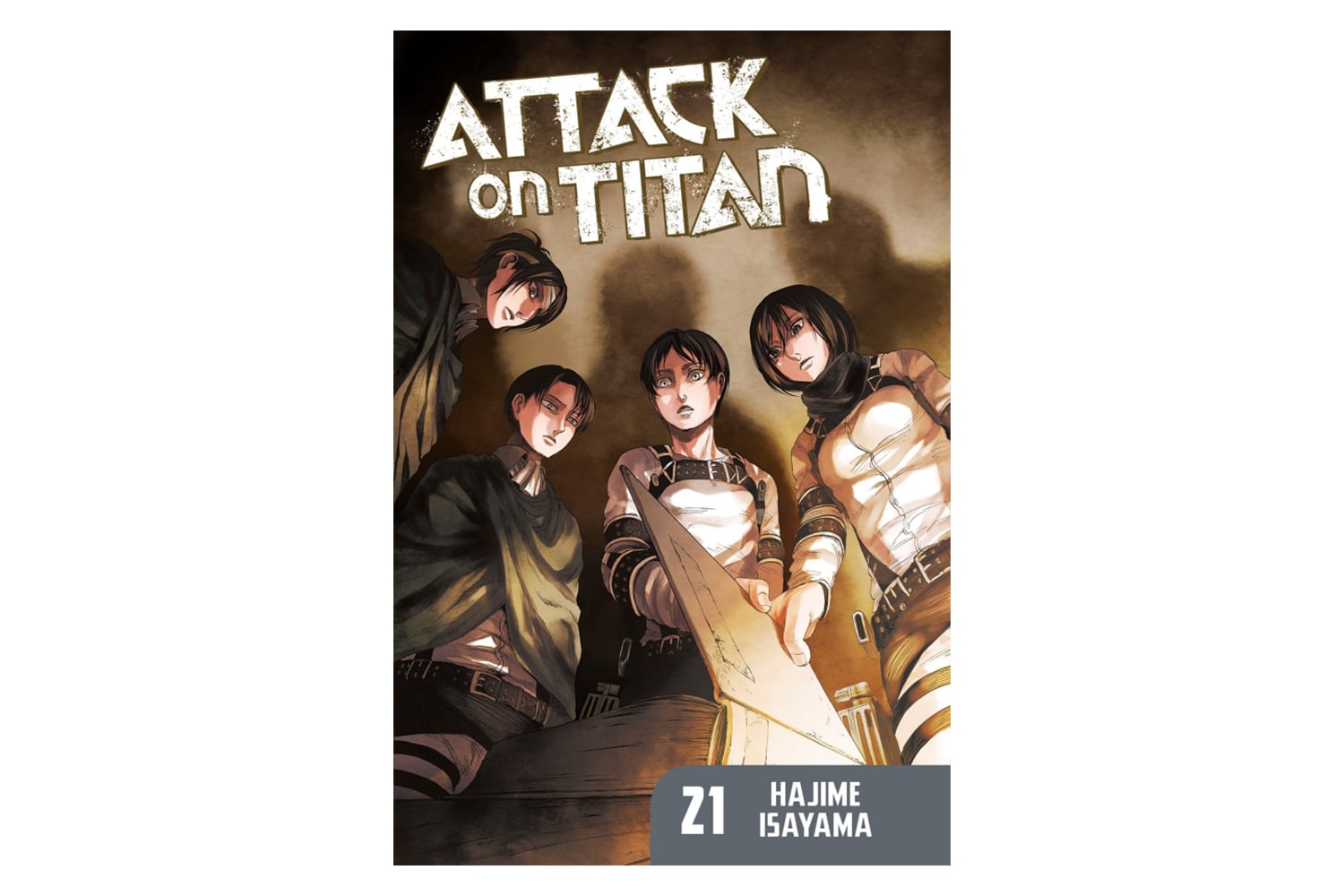 کتاب حمله به تایتان 21 (Attack on Titan)
