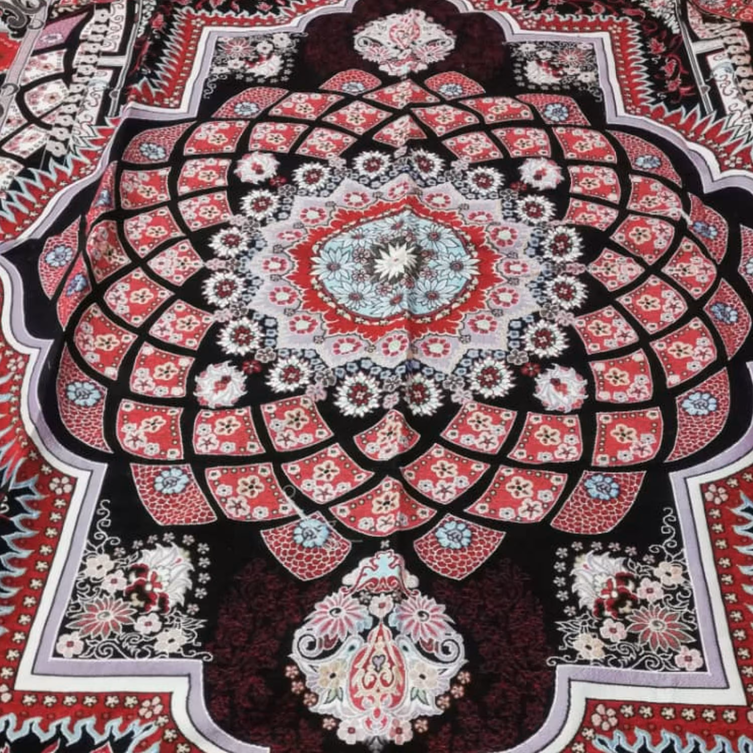 روفرشی 6 متری دوشانل باکیفیت فوق العاده عالی (مشکی و قرمز)