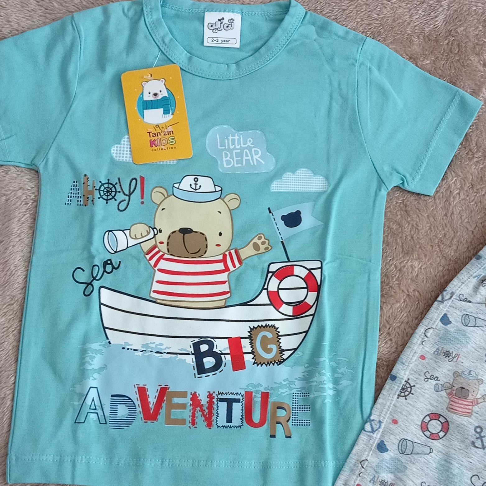 تیشرت و شلوارک تن زین