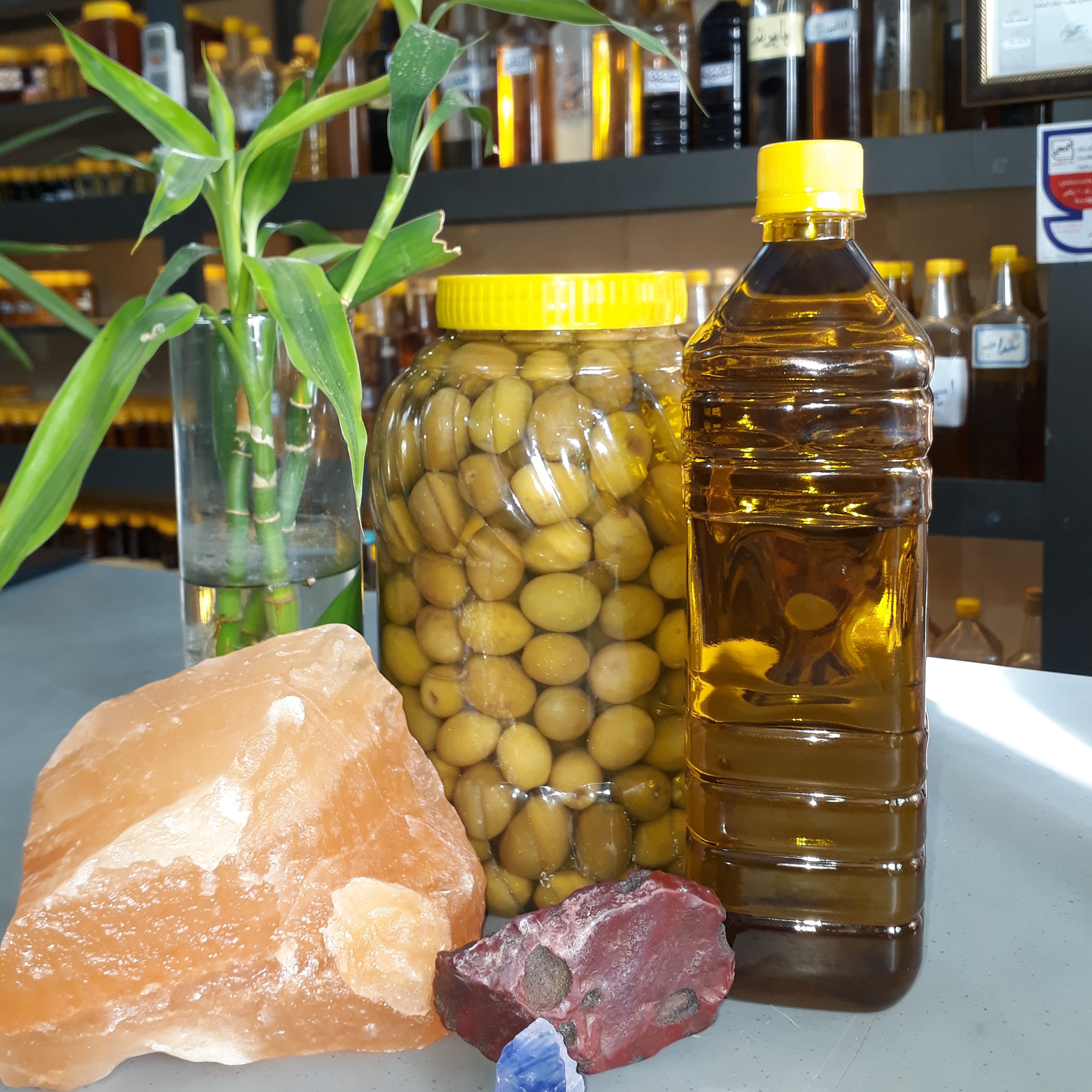 روغن زیتون اعلاء یک لیتری