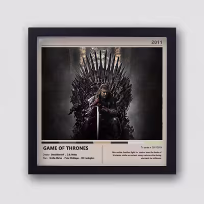 تابلو مدل گیم آف ترونز