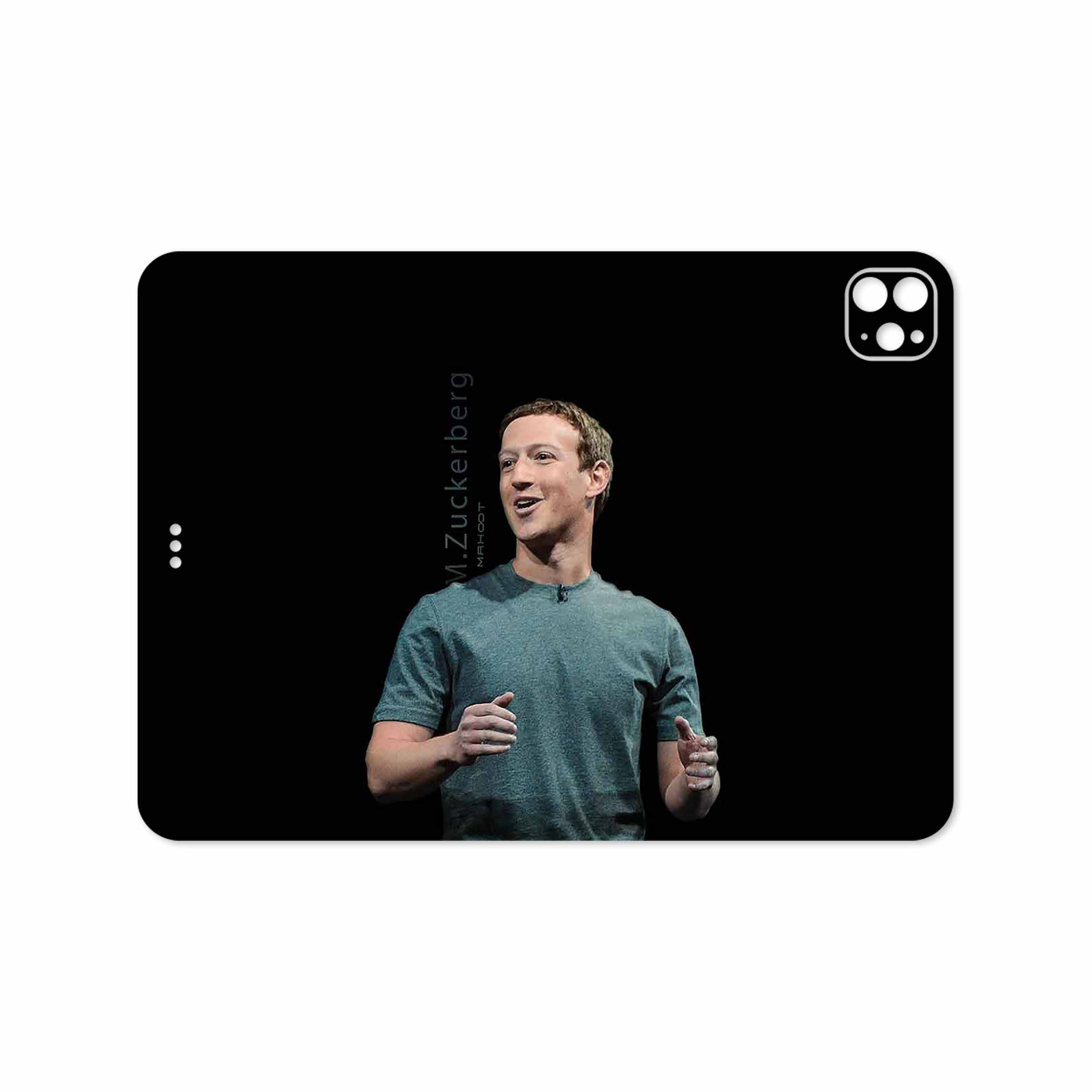 برچسب پوششی ماهوت مدل Mark Zuckerberg مناسب برای تبلت اپل iPad Pro 11 (GEN 2) 2020 A2228