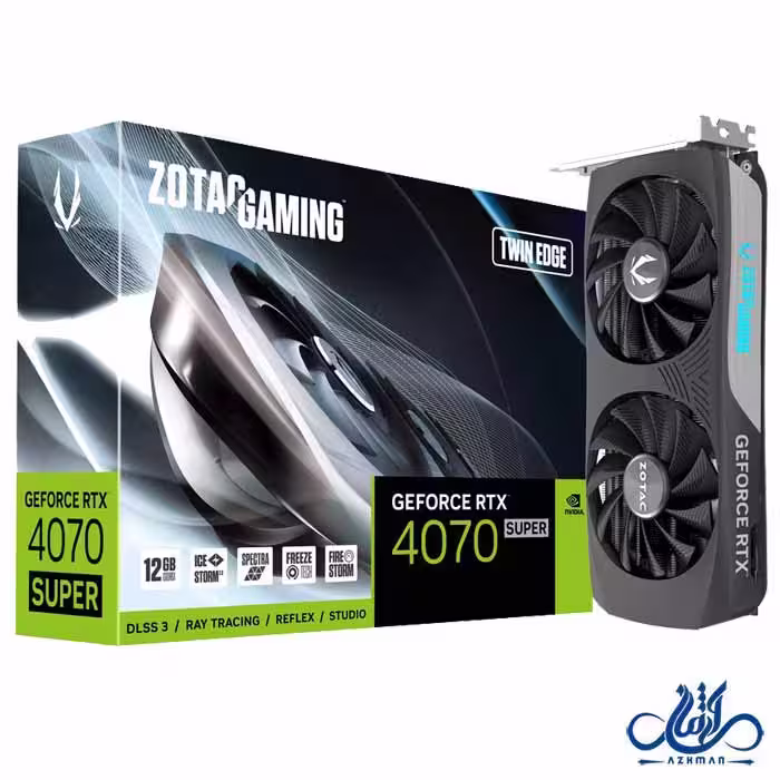 کارت گرافیک زوتک Graphics Cards RTX 4070 SUPER Twin Edge 12G