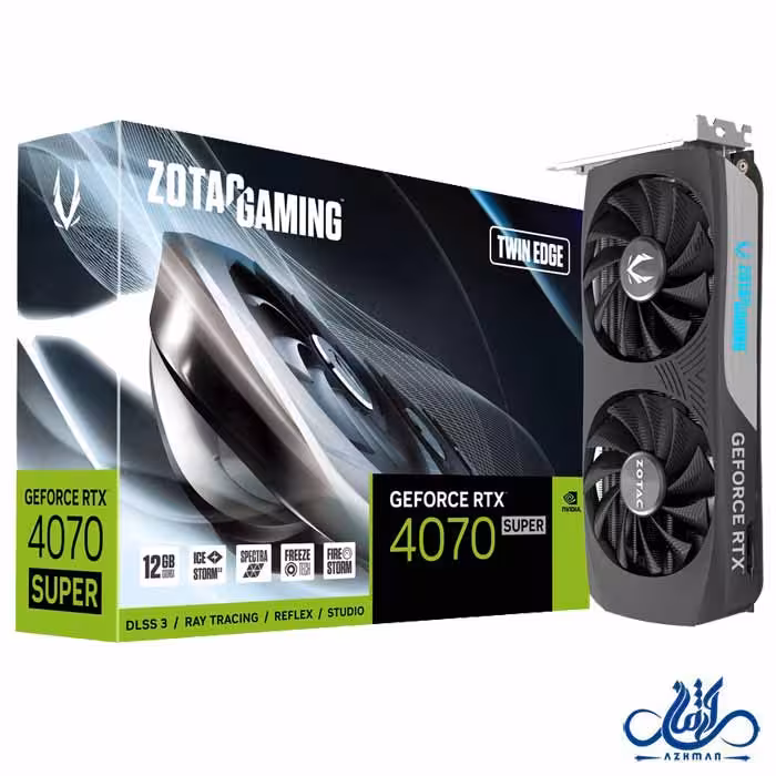 کارت گرافیک زوتک Graphics Cards RTX 4070 SUPER Twin Edge 12G