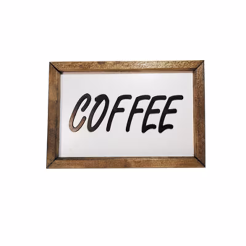 تابلو طرح COFFEE کد 012 | دنیای قاب