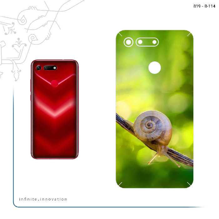 برچسب پوششی ماهوت مدل Snail مناسب برای گوشی موبایل آنر View 20