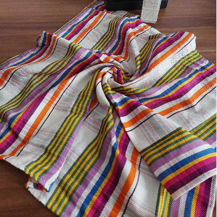 دستمال آشپزخانه حوله دست ابعاد 50در 50 صد درصد نخ  برندرامش بسته دوتایی