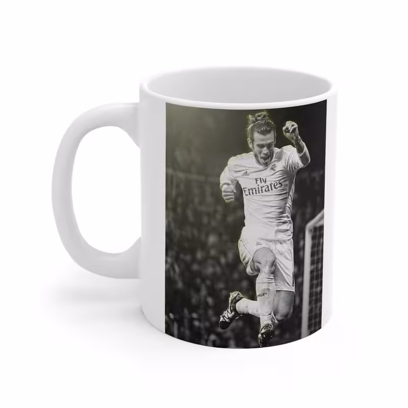 ماگ طرح بازیکن فوتبال گرت بیل Gareth Bale مدل NM1728