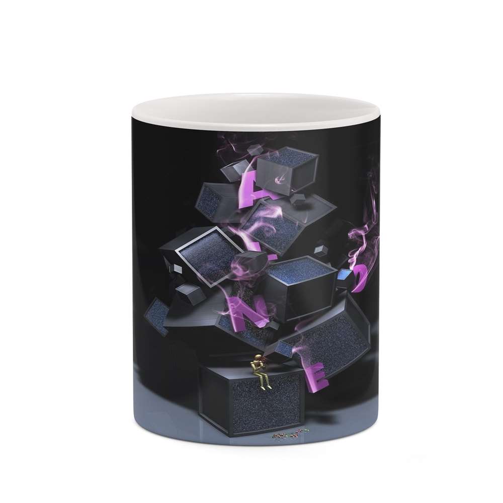 ماگ کاکتی طرح فانتزی مدل mgh18086