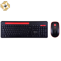 کیبورد و ماوس هترون مدل HKCW135