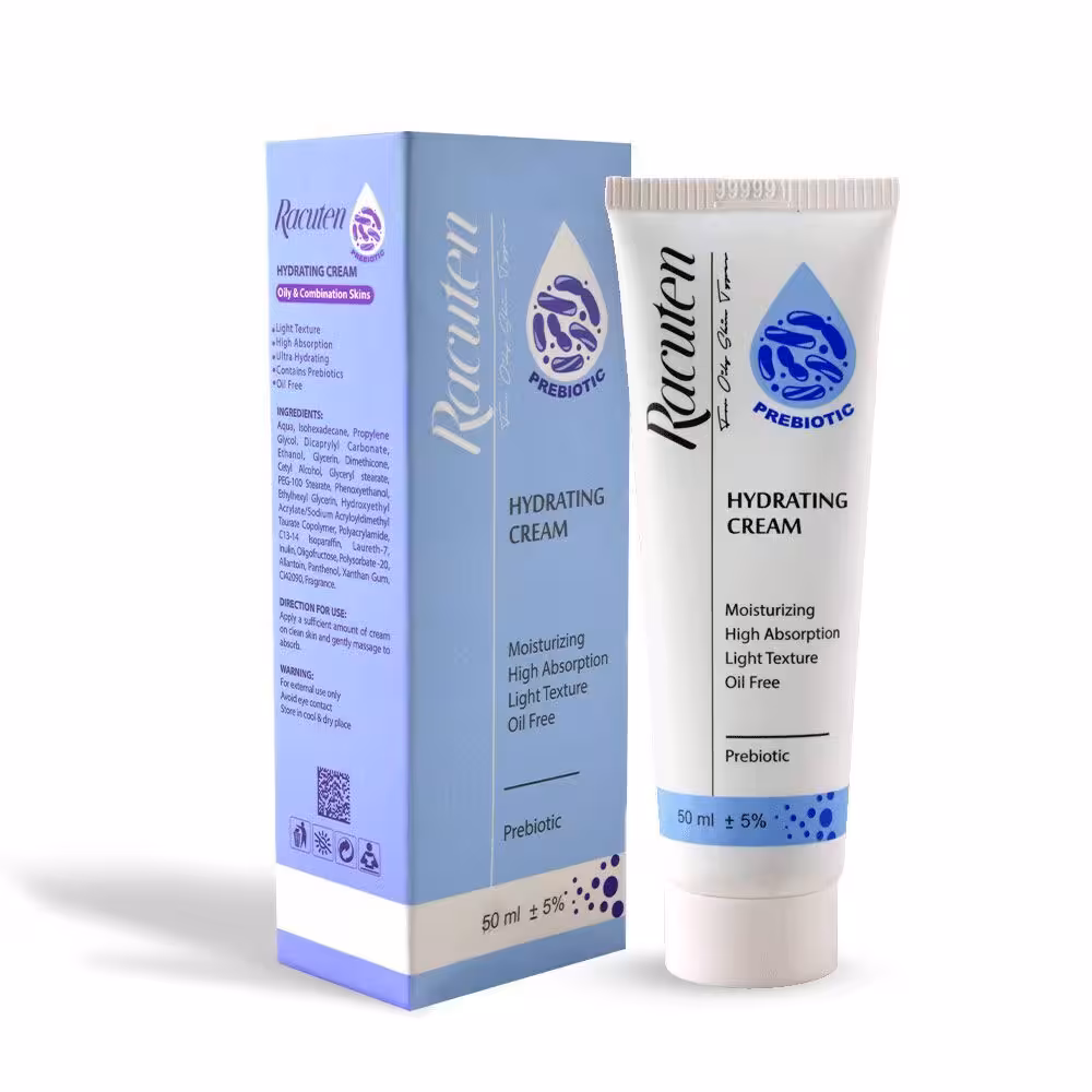 راکوتن کرم آبرسان پوست چرب و مختلط 50 میل HYDRATING