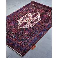 فرش دستبافت سه و نیم متری امیرخیز مدل ایلیاتی کد 109985