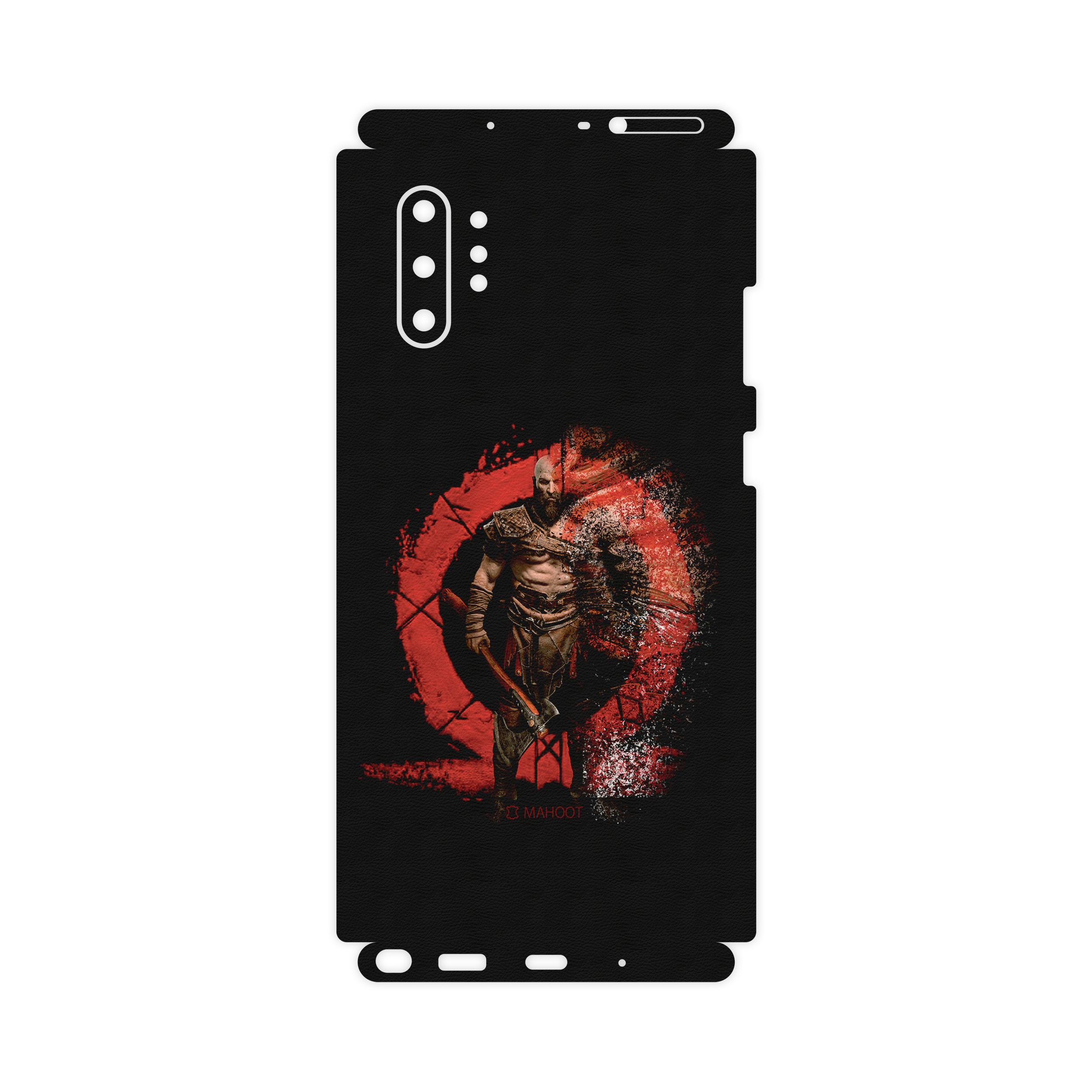 برچسب پوششی ماهوت مدل Full skin-GEARS-OF-WAR-Game مناسب برای گوشی موبایل سامسونگ Galaxy Note10Plus