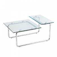 میز جلو مبلی شیشه ای نیلپر مدل FOC321