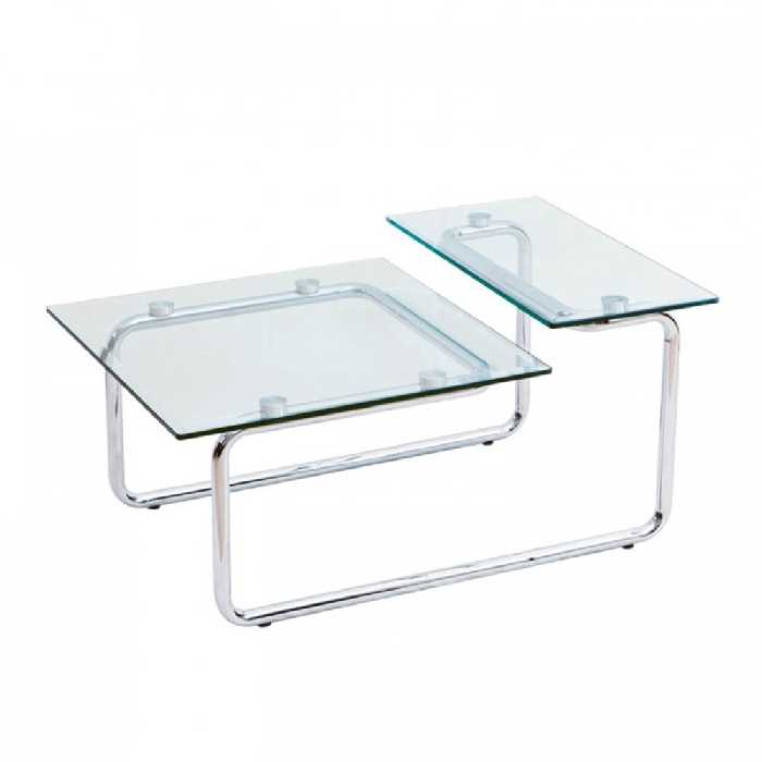میز جلو مبلی شیشه ای نیلپر مدل FOC321