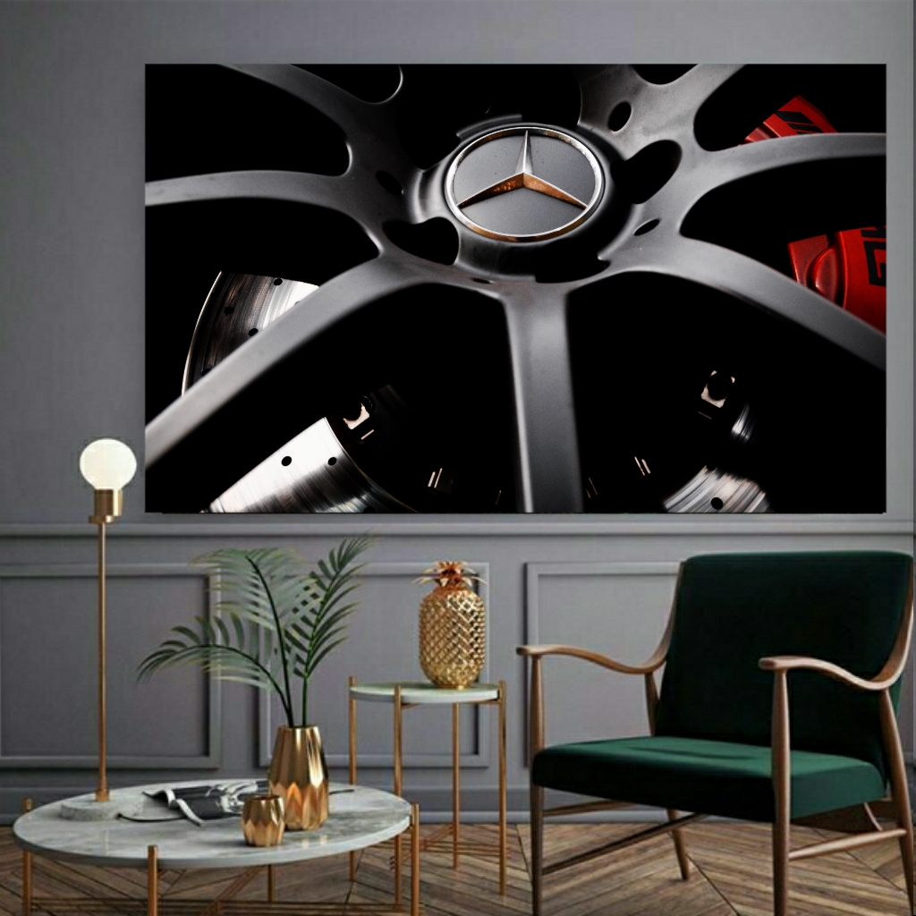  تابلو شاسی طرح ماشین بنز مدلTP621