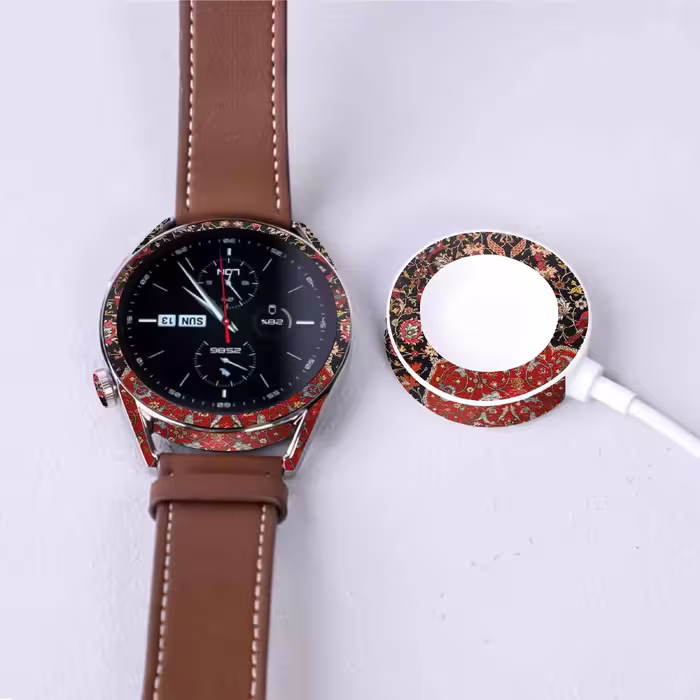 برچسب ماهوت طرح Iran-Carpet6 مناسب برای ساعت هوشمند هوآوی Watch GT 3 46mm