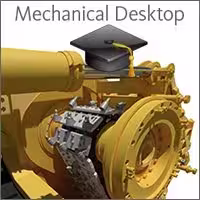نرم افزار ویندوز mechanical desktop 2007