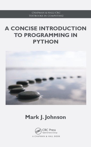 خرید و دانلود نسخه کامل کتاب A Concise Introduction to Programming in Python