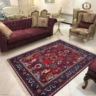 فرش 1000 شانه طرح دستباف 6 متری - بازرگانی 110