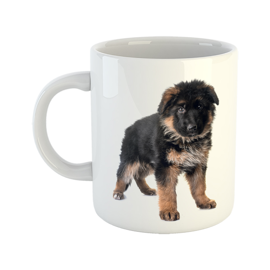 ماگ طرح سگ مدل ژرمن شپرد German Shepherd کد 08