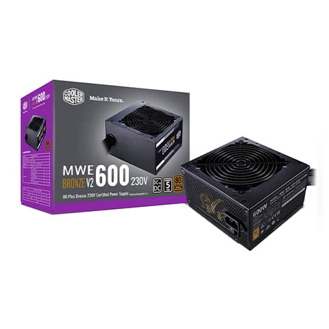 پاور کامپوتر مدل MWE-600w Bronze V2 کولرمستر Cooler Master
