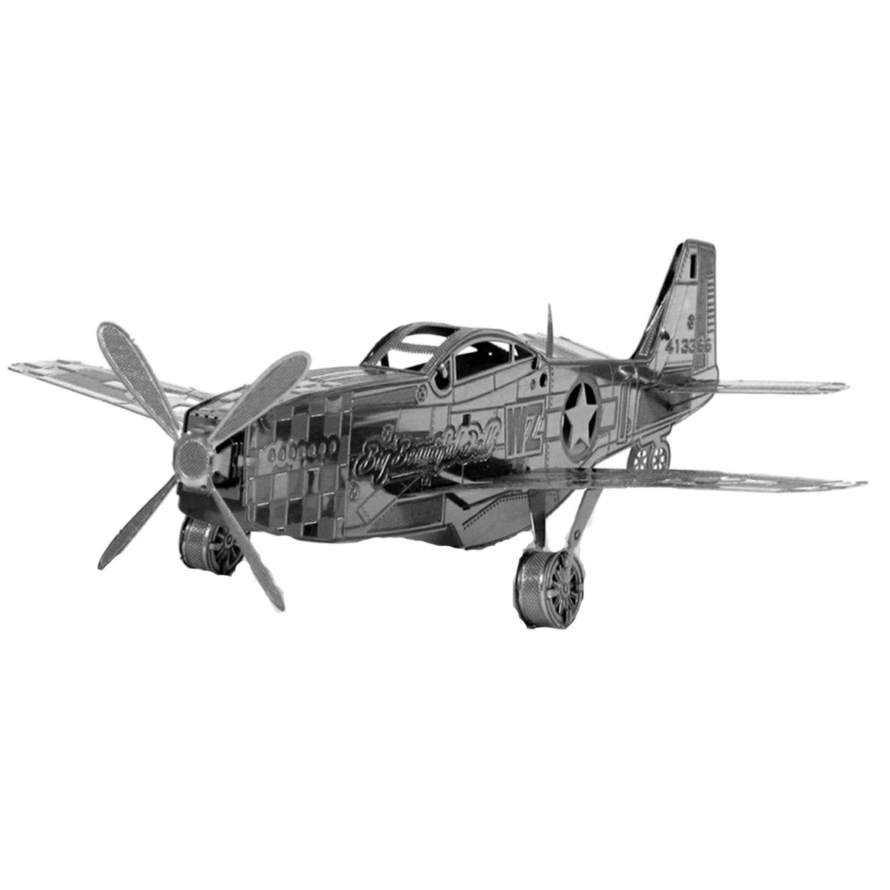 ساختنی طرح Mustang aircraft مدل BMKS-P009