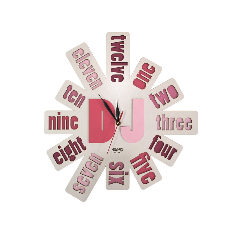 ساعت دیواری طرح دی جی مدل MC004B-E