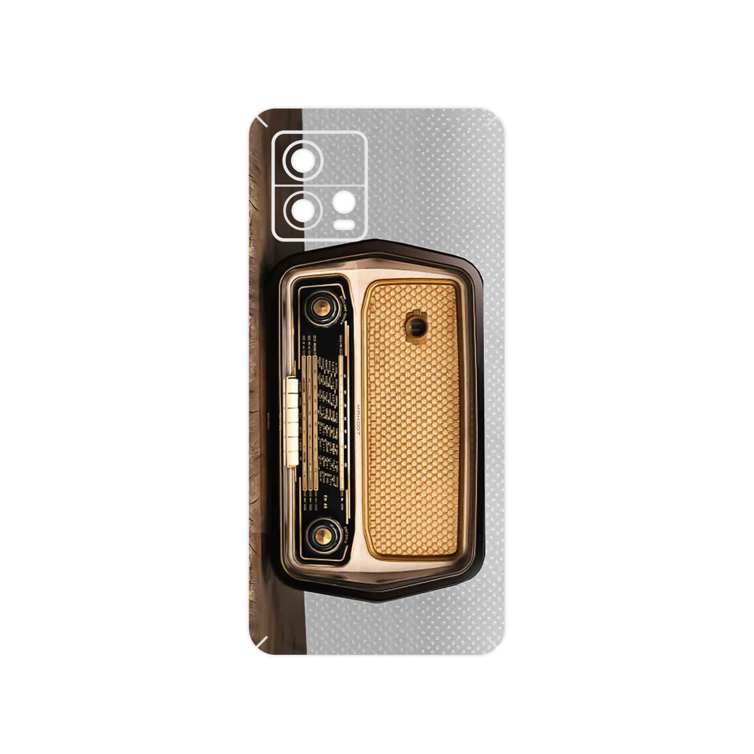 برچسب پوششی ماهوت مدل Radio Nostalgia مناسب برای گوشی موبایل موتورولا Moto G72