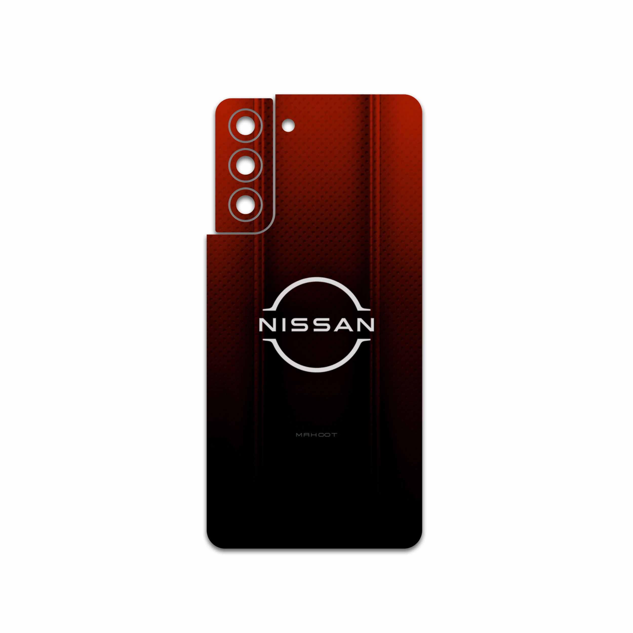 برچسب پوششی ماهوت مدل Nissan-Logo مناسب برای گوشی موبایل سامسونگ Galaxy S21 5G