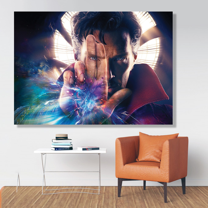 تابلو شاسی گالری استاربوی طرح Doctor Strange مدل Marvel 014
