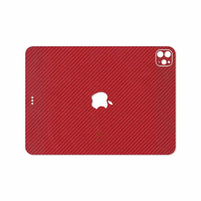 برچسب پوششی ماهوت مدل Red-Fiber مناسب برای تبلت اپل iPad Pro 11 (GEN 2) 2020 A2231